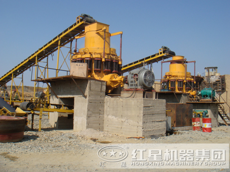 石灰石生產現(xiàn)場圖