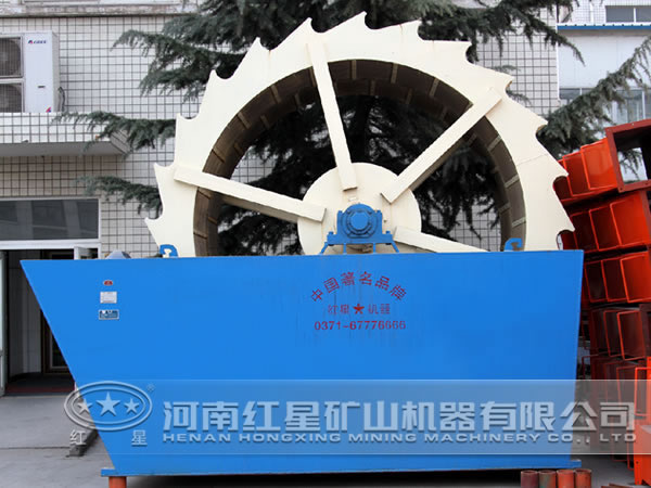 葉輪式洗砂機
