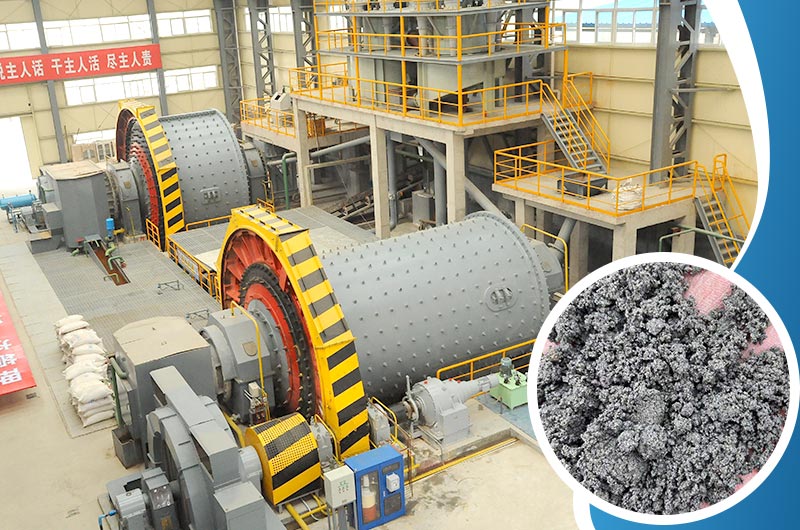 球磨機(jī)制砂現(xiàn)場圖片