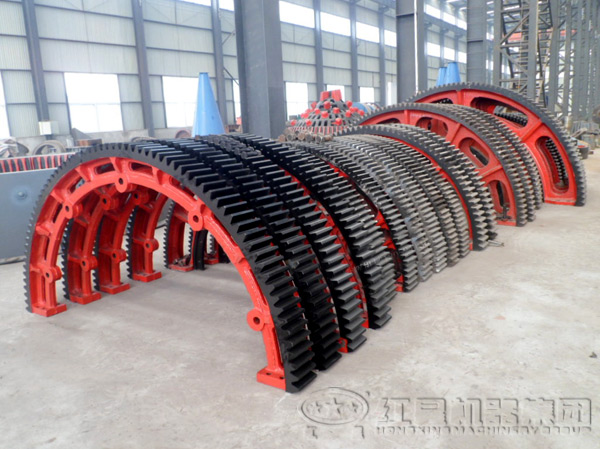 金礦選礦球磨機齒輪