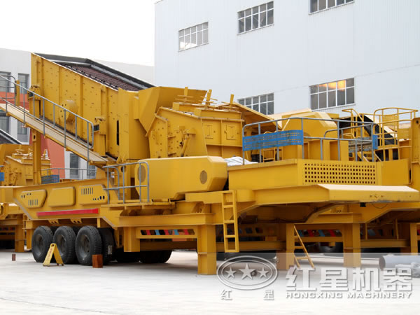 HX938F1315石頭移動破碎機(jī)