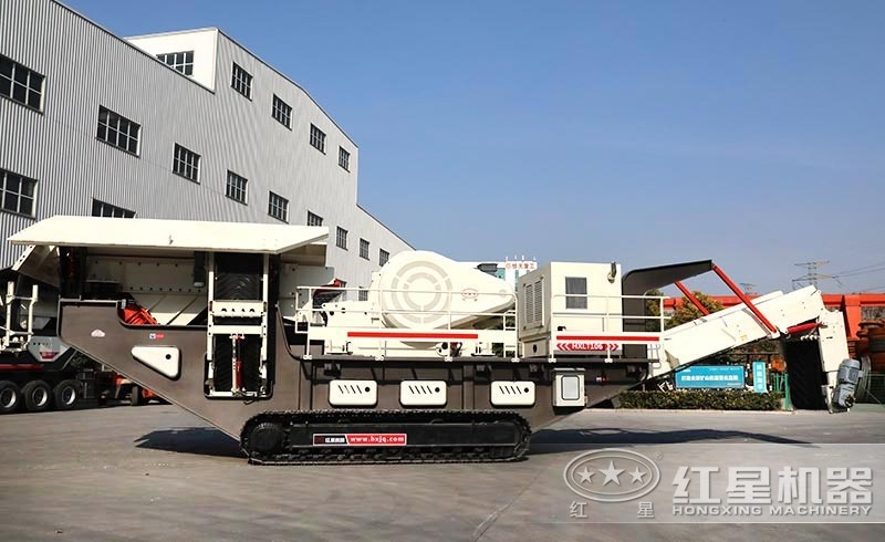 車載式移動碎石機(jī)設(shè)備展示