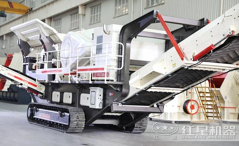 全智能操作車載式移動碎石機(jī)