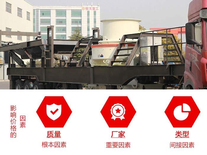 影響移動式全自動制砂一體機價格因素圖