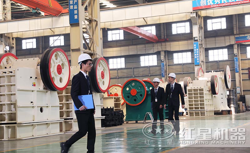 用戶參觀紅星機械廠車間 用戶參觀紅星機械廠車間