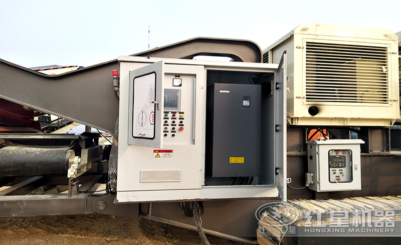 移動石料破碎設(shè)備操控系統(tǒng)