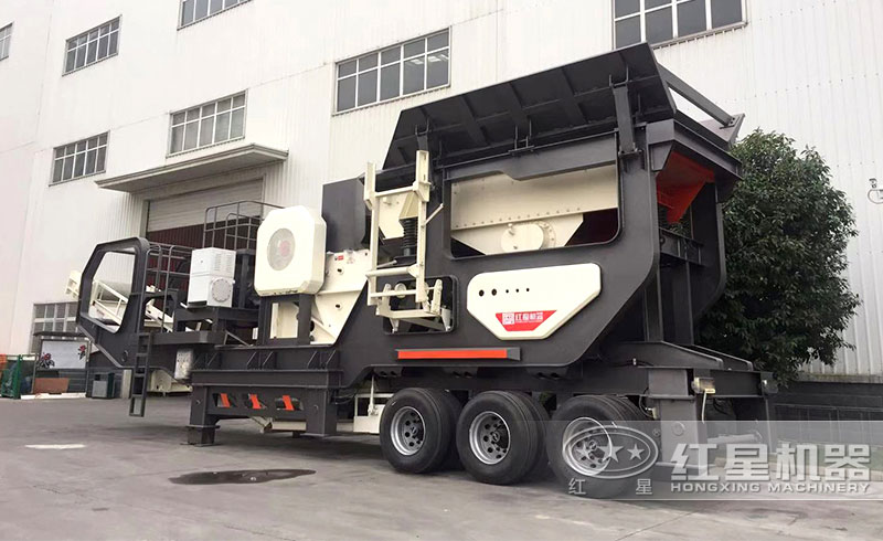 輪胎式建筑廢物粉碎設(shè)備