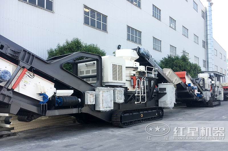 花崗巖移動破碎機 花崗巖移動破碎機