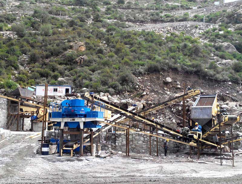 石英石制砂生產(chǎn)線